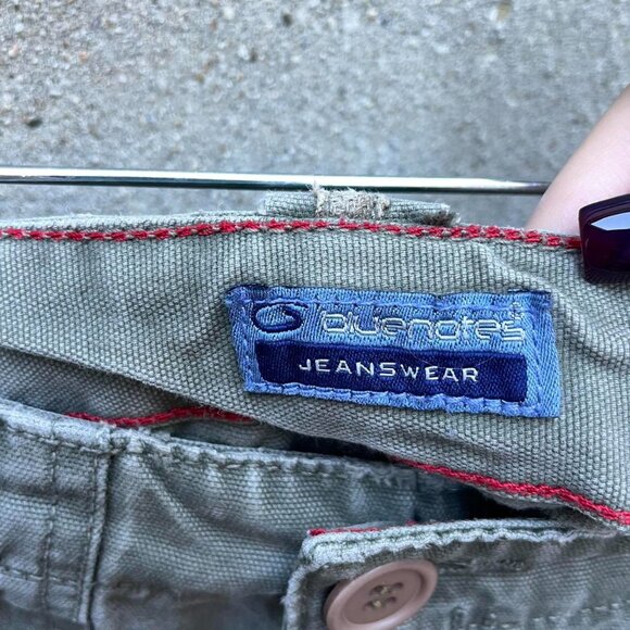 Vintage Khaki Green Cargo Pants - Picture 3 of 6